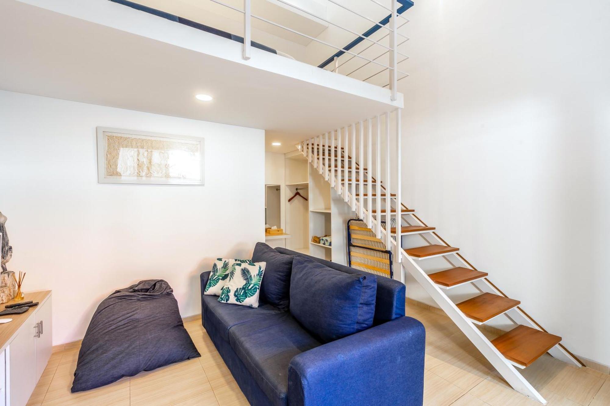 The Blue Loft Seminyak Free Scooter Apartment Bagian luar foto