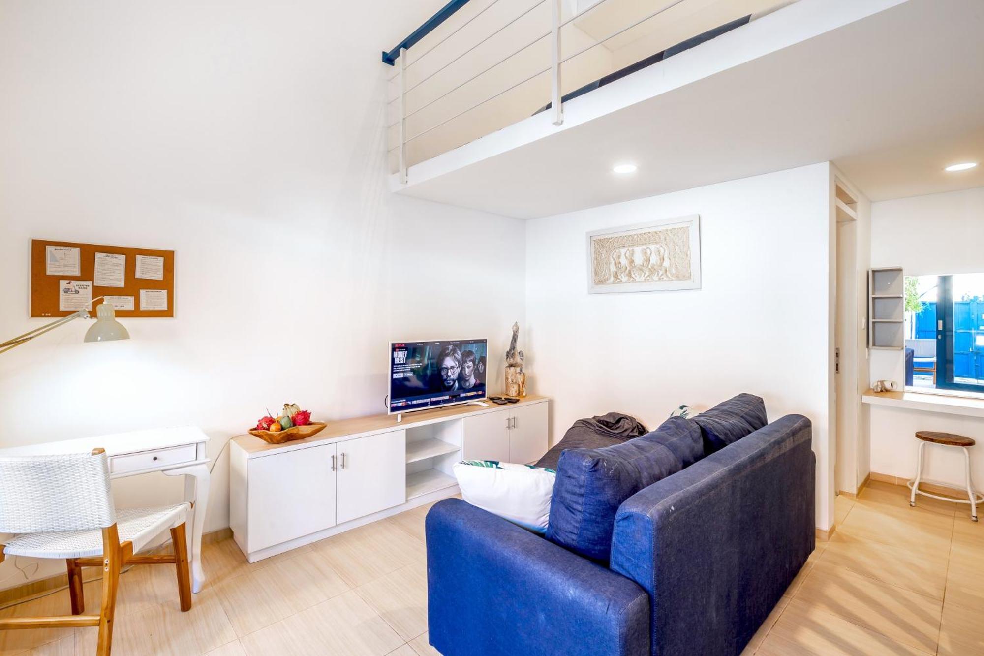 The Blue Loft Seminyak Free Scooter Apartment Bagian luar foto
